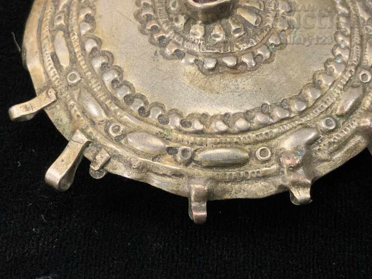 Revival jewelry silver cut forged glass red - 5 Revival jewelry silver cut forged glass red - 5