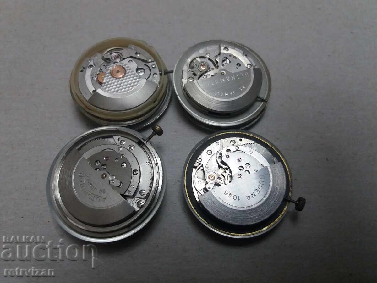 Δημοπρασία 4 ελβετικά αυτόματα μηχανισμοί, ανθεκτικές ισορροπίες Δημοπρασία 4 ελβετικά αυτόματα μηχανισμοί, ανθεκτικές ισορροπίες