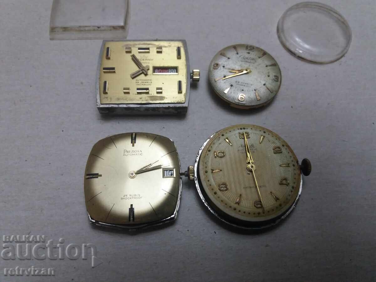 4 ελβετικά μηχανισμοί αυτόματων ρολογιών, ανθεκτικοί, 2 4 ελβετικά μηχανισμοί αυτόματων ρολογιών, ανθεκτικοί, 2