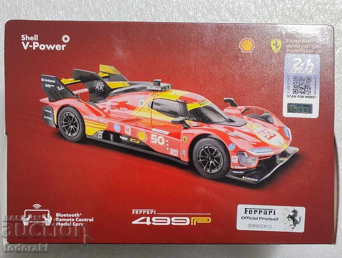 Auction  Shell Burago Ferrari 499 P Ferrari Le Mans 1:41 Shell Burago