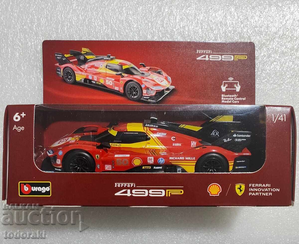 Shell Burago Ferrari 499 P Ferrari Le Mans 1:41 Shell Burago