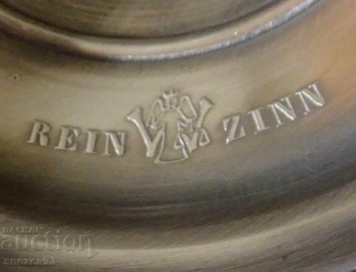 Калаен свещник с дръжка. - 7