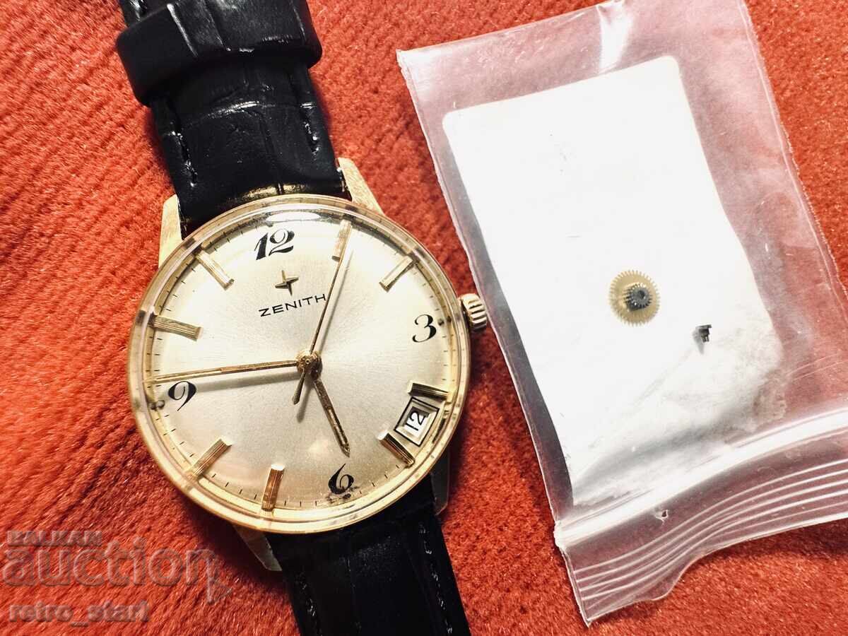 Gold-plated ZENITH watch, read the description! From 1 st - 10