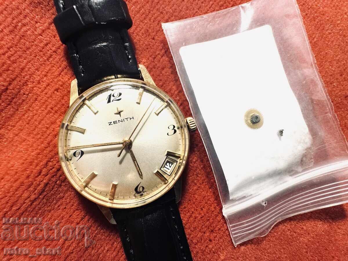 Gold-plated ZENITH watch, read the description! From 1 st - 11