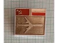 Badge - Aeroflot USSR Poland