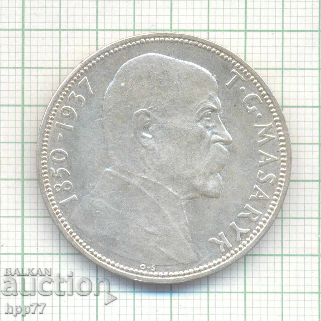 Ασημένιο νόμισμα Τσεχοσλοβακίας 2 Ασημένιο νόμισμα Τσεχοσλοβακίας 2