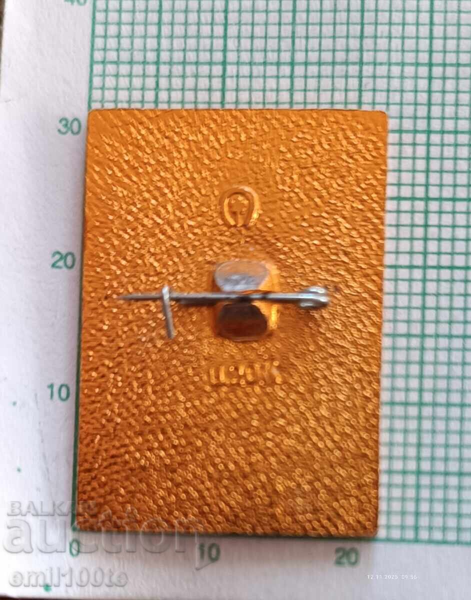 Delivery of Badge - 60 years of VLKSM