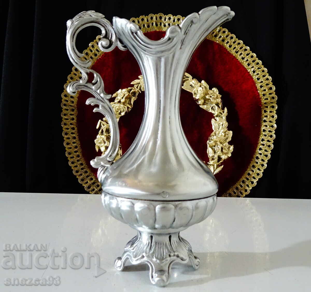 Καλαίσθητη κανάτα, ανάγλυφα λουλούδια, μπαρόκ, ροκοκό - 5 Καλαίσθητη κανάτα, ανάγλυφα λουλούδια, μπαρόκ, ροκοκό - 5