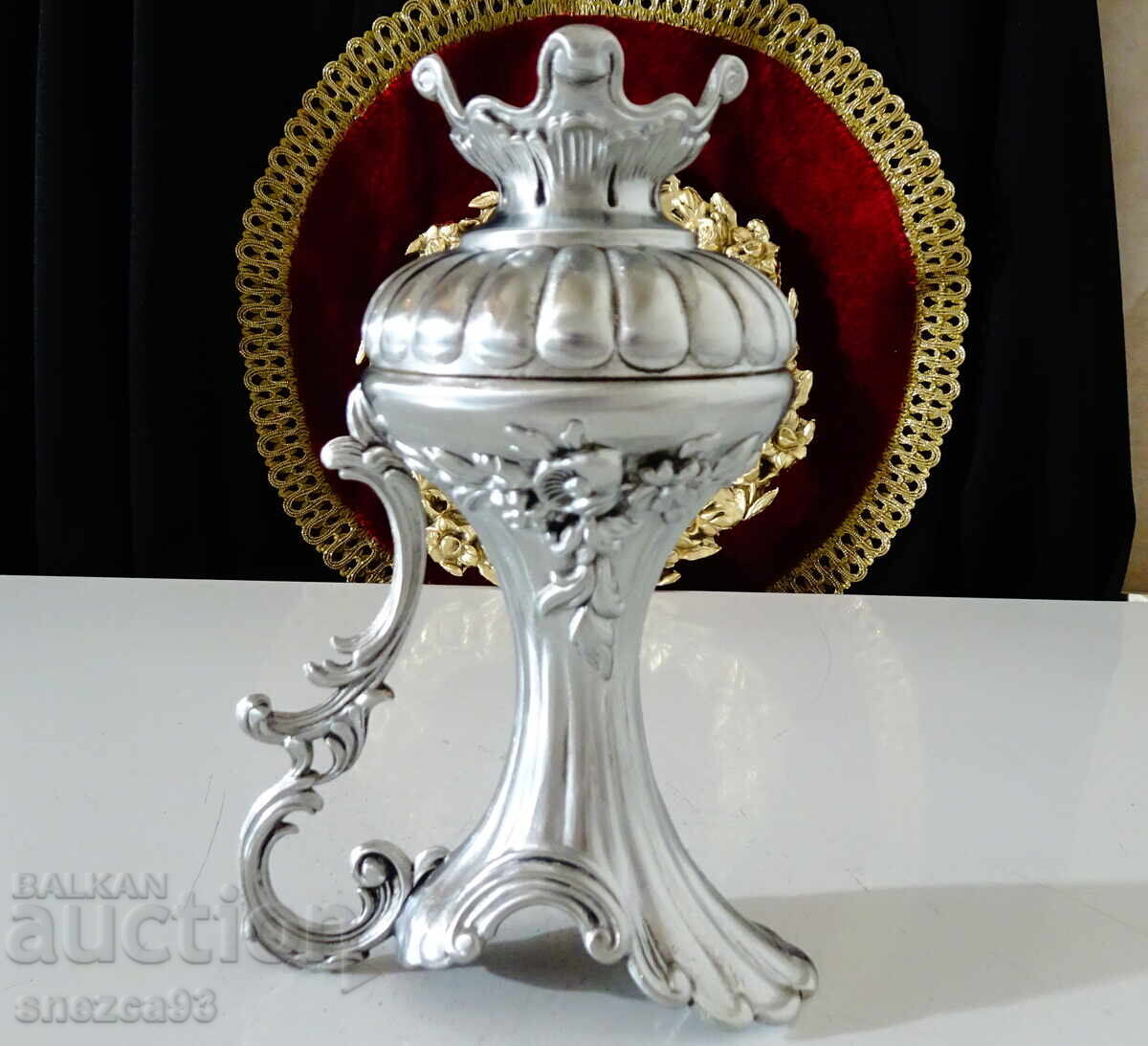 Καλαίσθητη κανάτα, ανάγλυφα λουλούδια, μπαρόκ, ροκοκό - 6 Καλαίσθητη κανάτα, ανάγλυφα λουλούδια, μπαρόκ, ροκοκό - 6