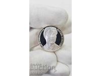 Silver Jubilee Coin 20 Leva 1987 Vasil Levski