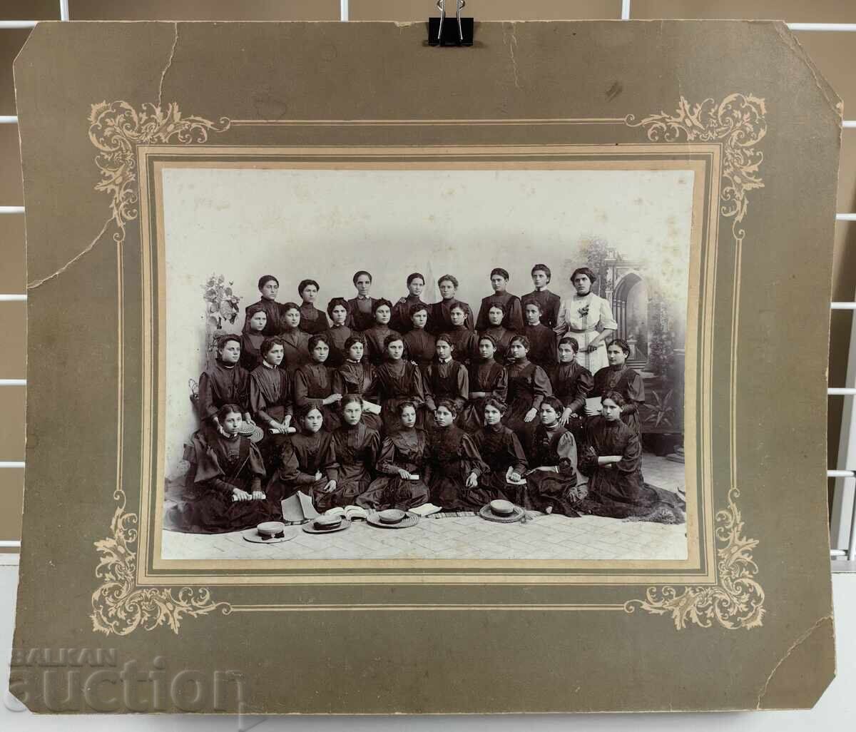 ELEVI ȘCOALĂ DIPLOMĂ CERTIFICAT FOTOGRAFIE MARE CARTON