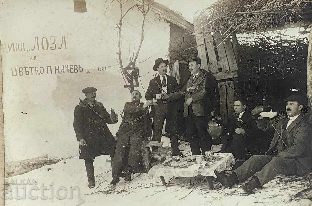 Livrarea VILA LOZA PETKO NACHEV SOFRĂ VIN STOAMNĂ BUCĂLIȚĂ POZĂ CARTON