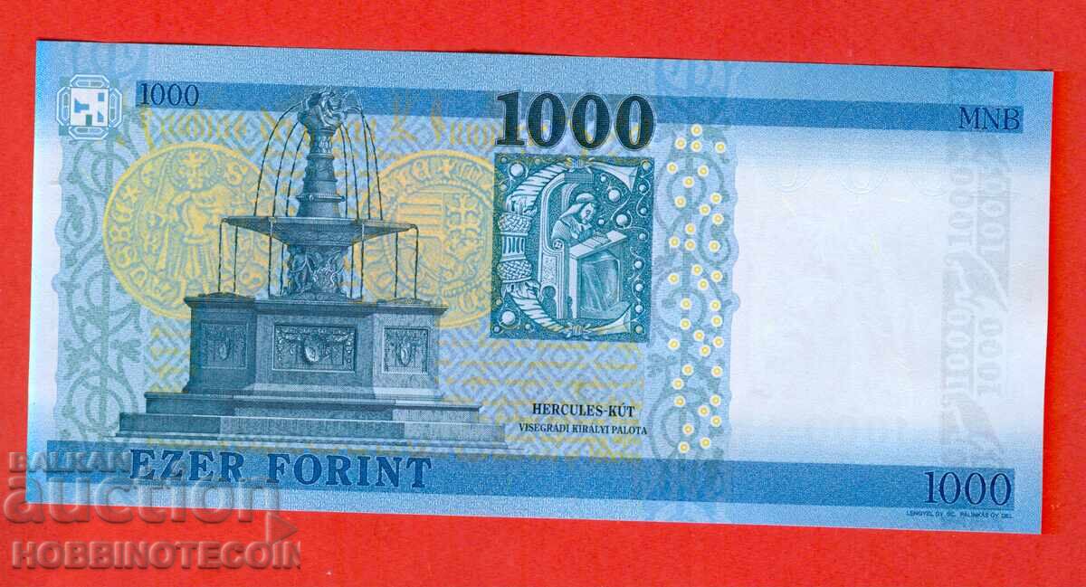 HUNGARY 1000 issue - 2024 NEW TYPE NEW - UNC with price 17.97 BGN | € 9.19 HUNGARY 1000 issue - 2024 NEW TYPE NEW - UNC with price 17.97 BGN | € 9.19
