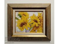 Georgi Lechev (1949-2025) painting - 29 x 44 cm