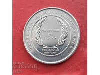 British Eastern Caribbean - 1 Dollar 2008-25 Central Bank