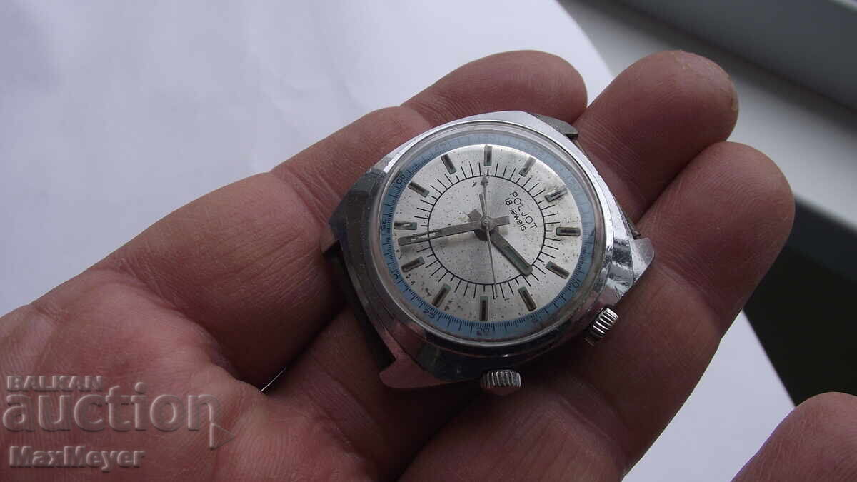 CEAS/ Poljot cu alarmă / 18k.mec-2612.1 -URSS-de la 0,01st cu preț 43.00 BGN | € 21.99 CEAS/ Poljot cu alarmă / 18k.mec-2612.1 -URSS-de la 0,01st cu preț 43.00 BGN | € 21.99