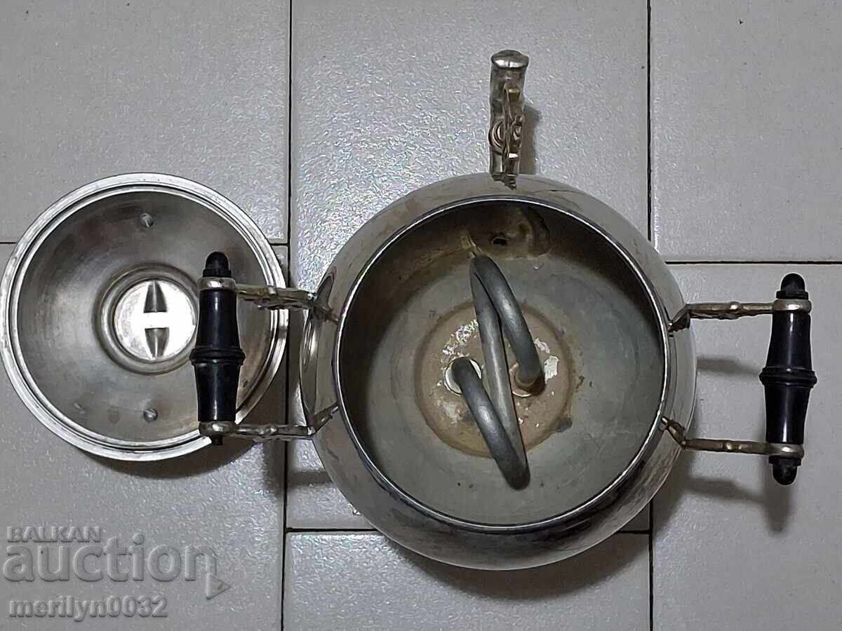 Samovar from the 1960s USSR, teapot, service set - 5