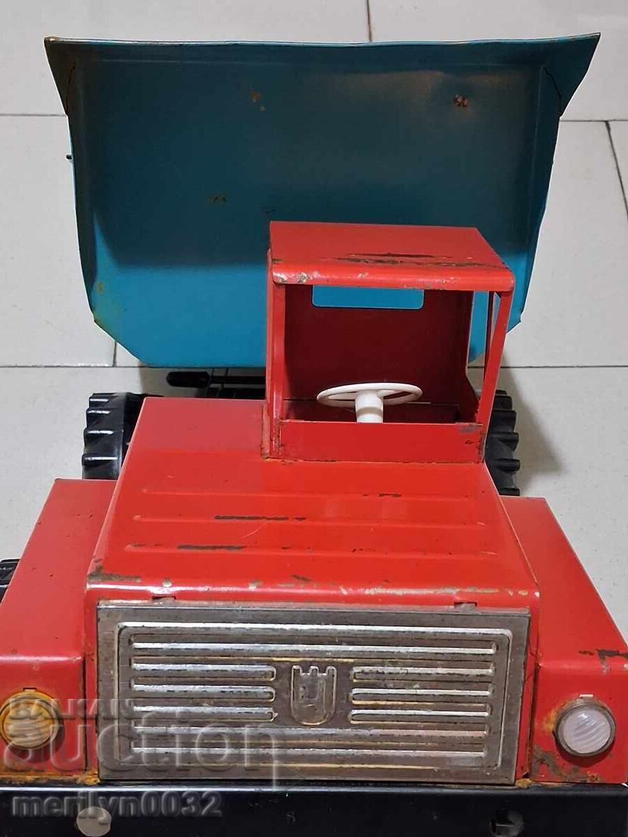 Old tin toy car truck USSR - 5