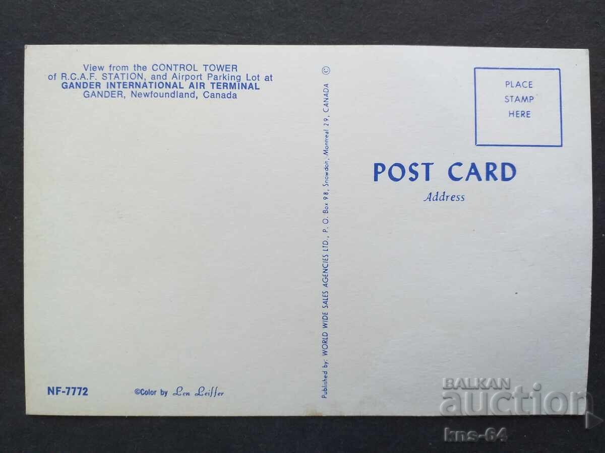 Aeroportul GANDER Canada Aviație Avion cu preț 1.30 BGN | € 0.66 Aeroportul GANDER Canada Aviație Avion cu preț 1.30 BGN | € 0.66