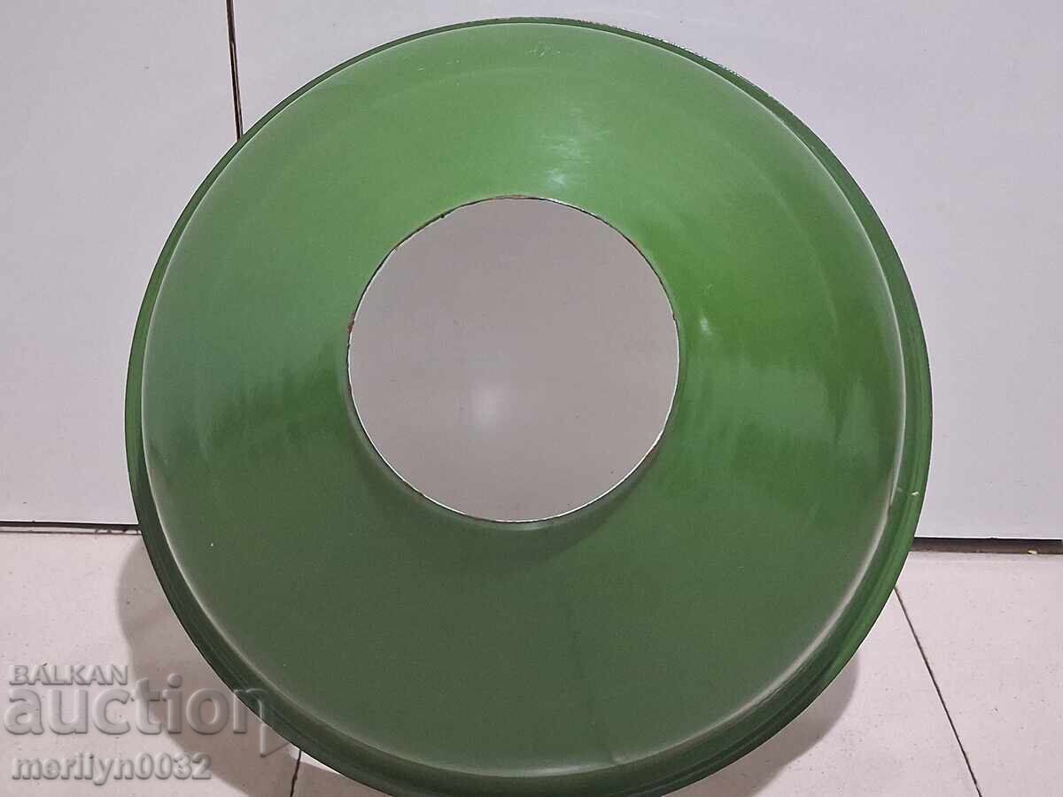 Double-sided enameled reflector lamp enamel 60s-70s - 7