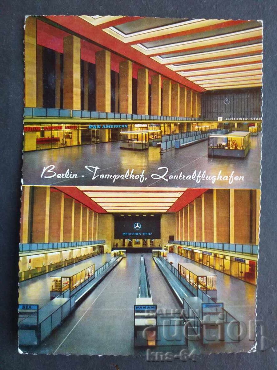 Летище БЕРЛИН ТЕМПЕЛХОФ Авиация Самолет Летище БЕРЛИН ТЕМПЕЛХОФ Авиация Самолет