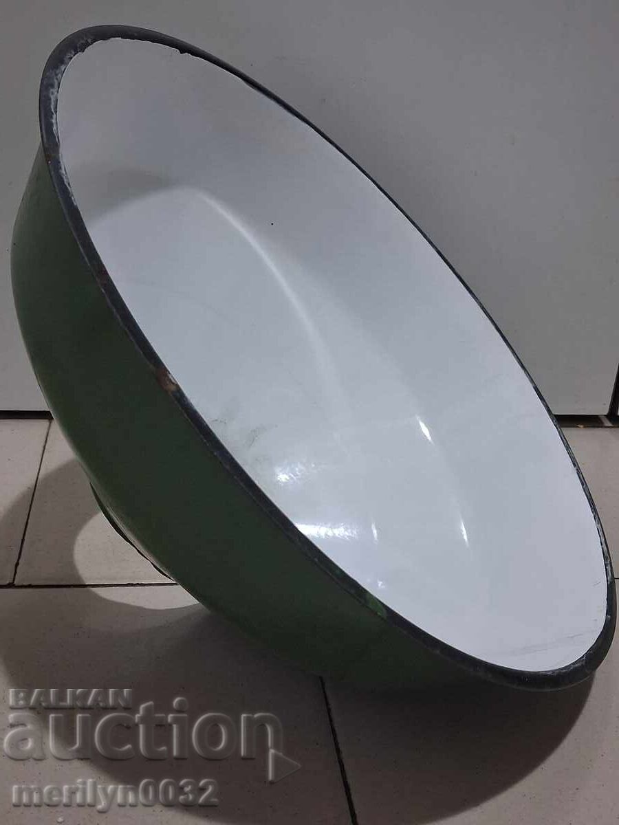Double-sided enameled reflector lamp enamel 60s-70s with price 49.00 BGN | € 25.05