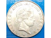 20 кройцера 1842 Австрия за Италия М-Милан Фердинанд