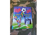ALBUM CU ABȚIBILDURI PANINI SUA 94 CAMPIONATUL MONDIAL DE FOTBAL