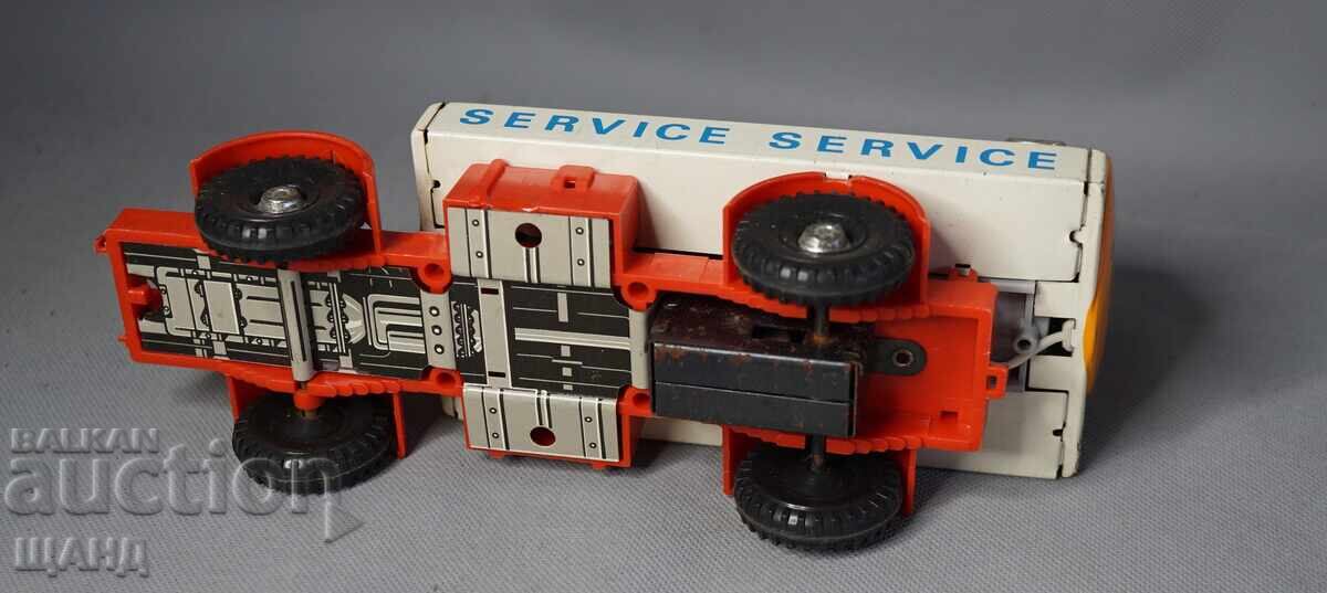 Delivery of MS-25 Old German Metal Toy Model Tanker Truck Delivery of MS-25 Old German Metal Toy Model Tanker Truck