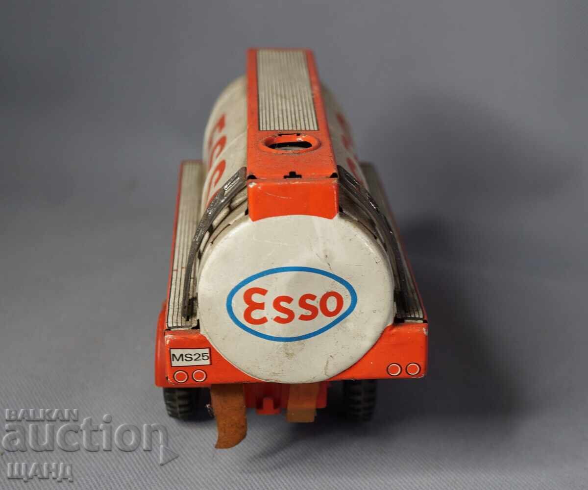 Licitație MS-25 Jucărie metalică veche germană model camion cisternă