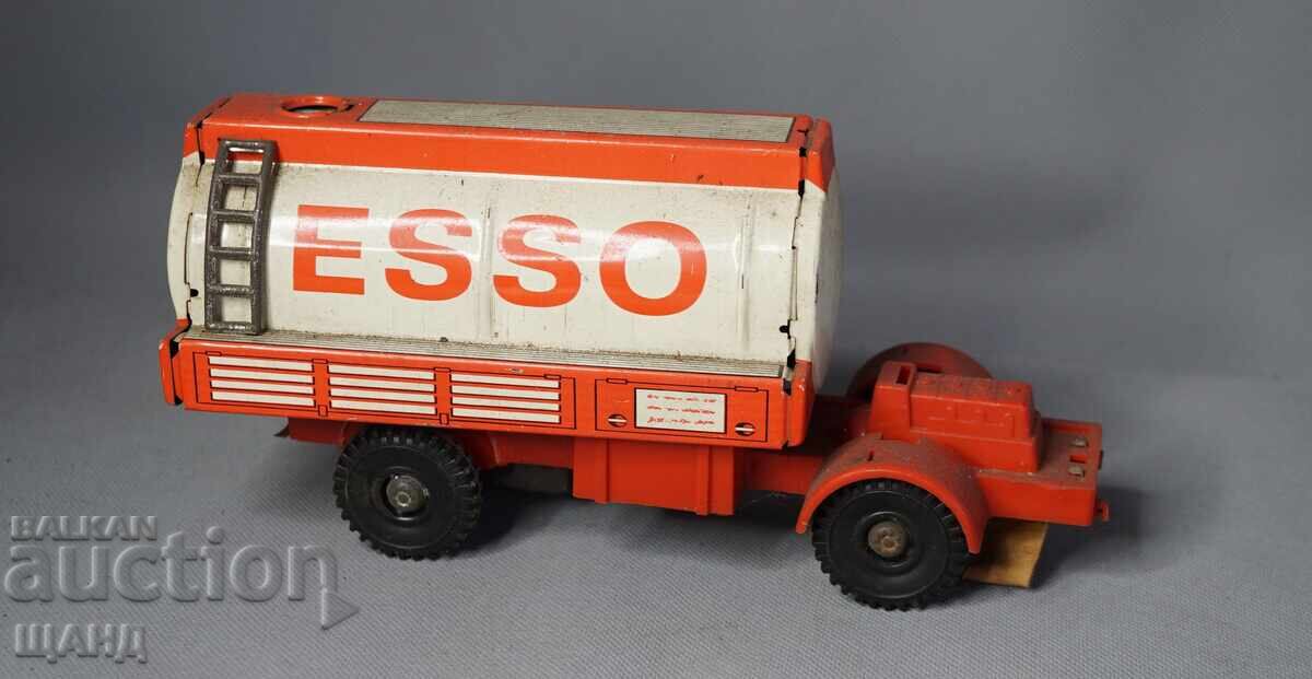 MS-25 Jucărie metalică veche germană model camion cisternă