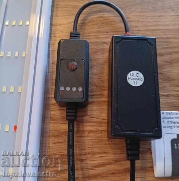 LED Aquarium Lighting, Lamp, 30-60 cm, Full Spectrum - 6