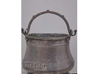 Old copper minion, copper, cauldron