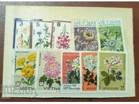 Λοτ γραμματοσήμων χλωρίδας