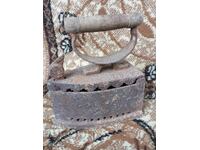 Antique metal iron