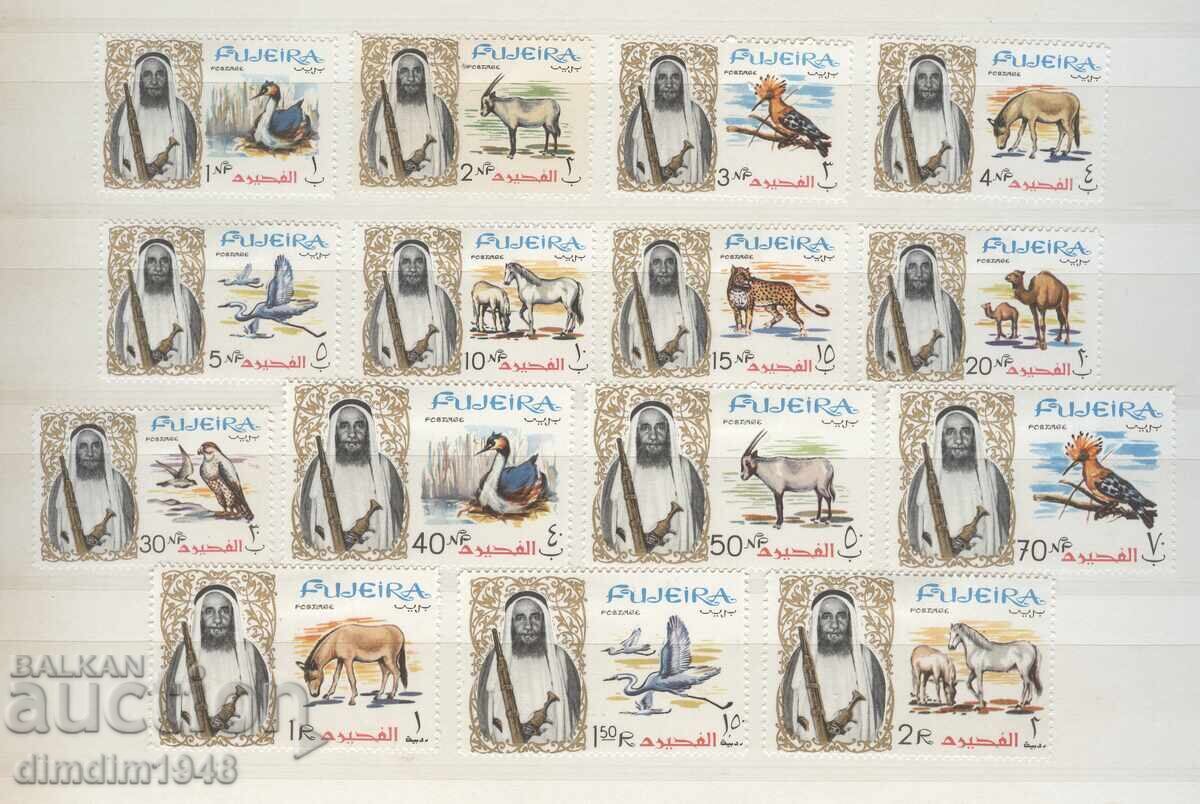 Фуджейра - Фауна - първа серия,пълна серия,чиста