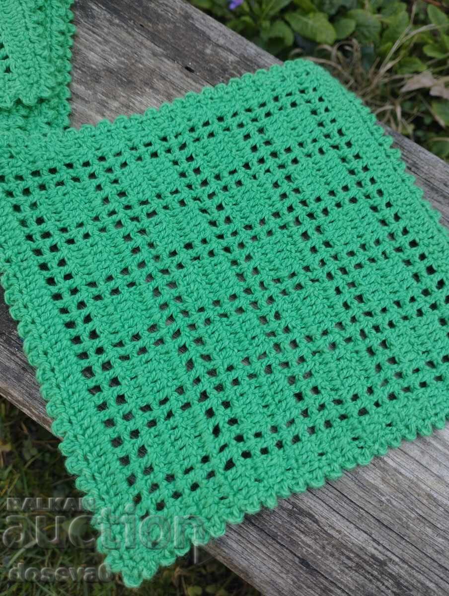 7 buc. suporturi de servire croșetate 7 buc. suporturi de servire croșetate