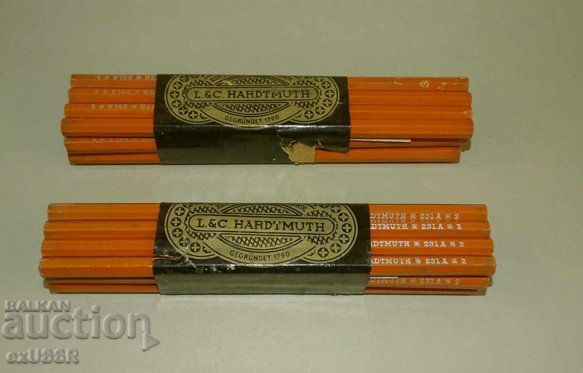2 bundles of old KOH-I-NOOR pencils