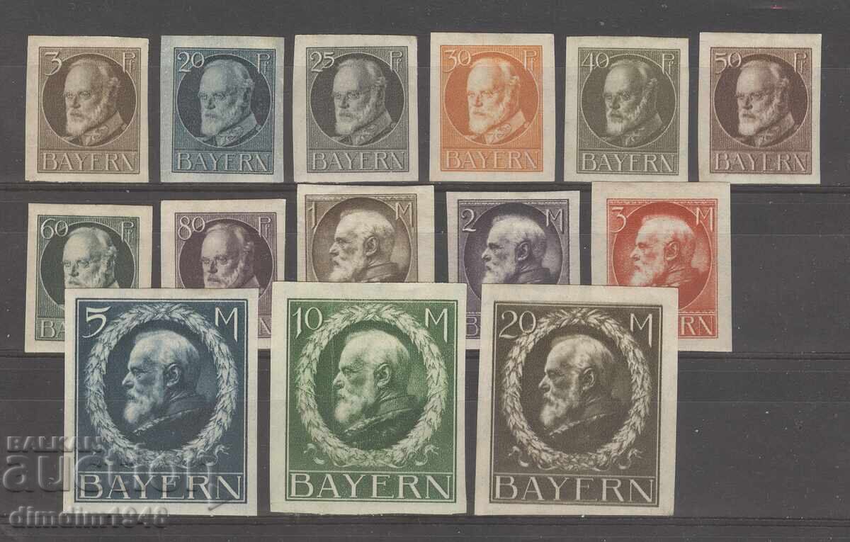 Βαυαρία - Καθαρή σειρά, με αυθεντική κόλλα, με αυτοκόλλητο