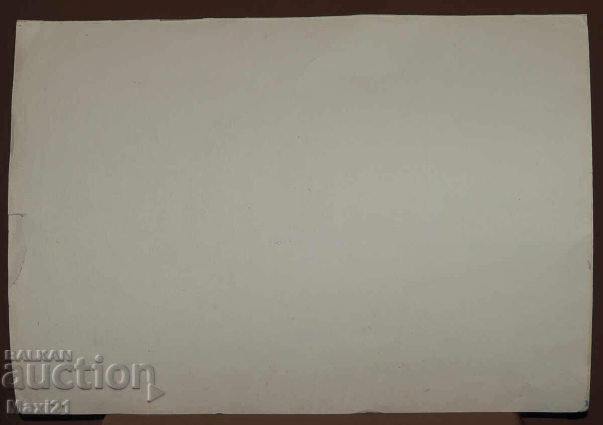 Ακουαρέλα ζωγραφιά αστικό τοπίο εκκλησία - 6