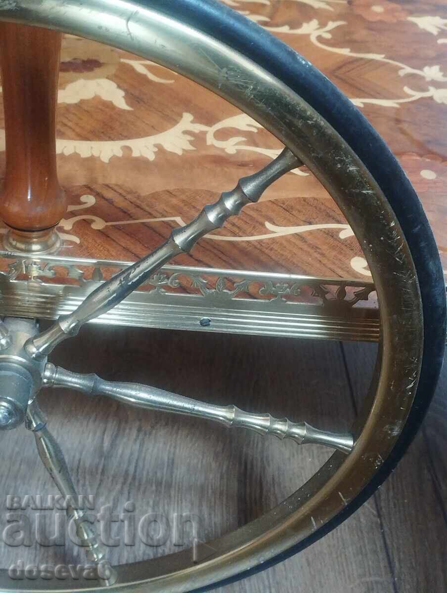 Antique serving cart with inlay - 5 Antique serving cart with inlay - 5