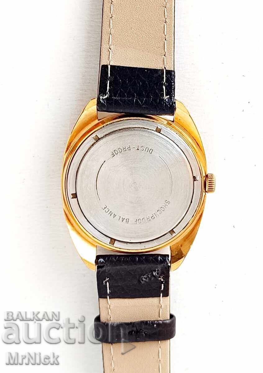 Wostok Vostok - gold-plated men's watch with manual winding - 7