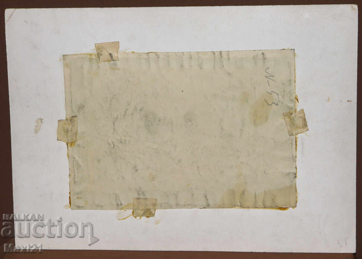 Still life painting watercolor vase with flowers 1959 - 7 Still life painting watercolor vase with flowers 1959 - 7