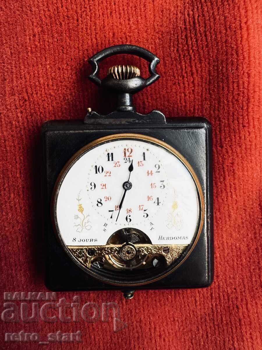 HEBDOMAS Pocket Watch, from 1 st. Read the description - 5