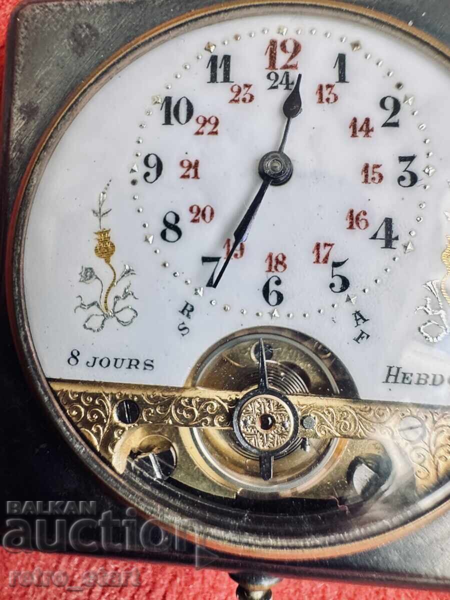 HEBDOMAS Pocket Watch, from 1 st. Read the description - 10