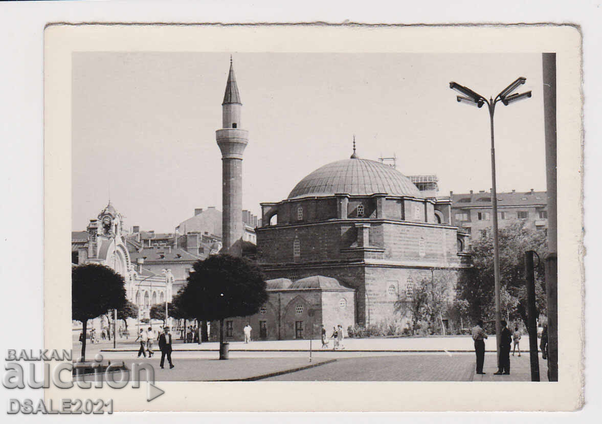СОФИЯ джамия "Баня Баши" стара снимка 9x6.4см /79004 СОФИЯ джамия "Баня Баши" стара снимка 9x6.4см /79004