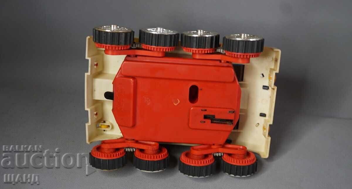 Old Russian plastic toy model Lunokhod (moon rover) on batteries - 5 Old Russian plastic toy model Lunokhod (moon rover) on batteries - 5