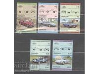 Sfântul Vincent 1984 - Mașini, serie completă curată, fără lipici