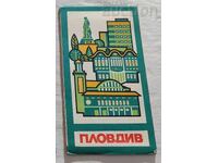 PLOVDIV PLAN-INDICATOR HARTĂ 1979