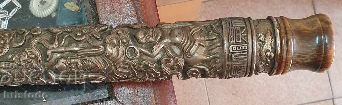 Pipă de opiu chinezească din secolul al XIX-lea cu preț 265.00 BGN | € 135.49